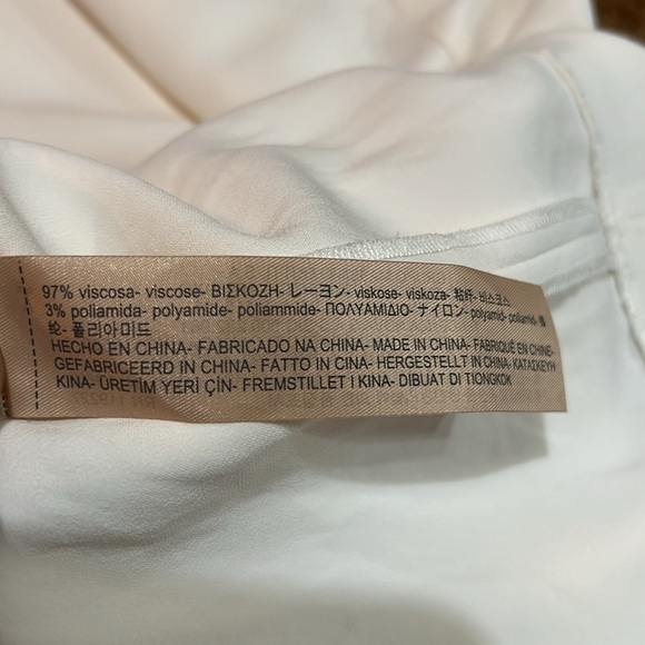 Massimo Dutti White Shift Mini Dress - Picture 9 of 9